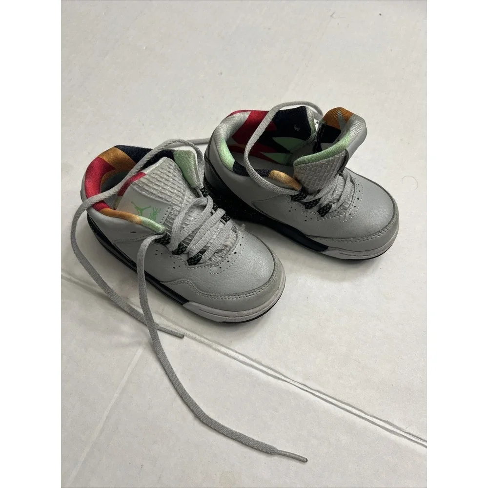 Nike Air Jordan Flight Origin 2 BP Cool Grey Multi 705162-015 Toddler Size 7C
